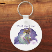 ティンカーベル「私の事だ！」 キーホルダー (正面)