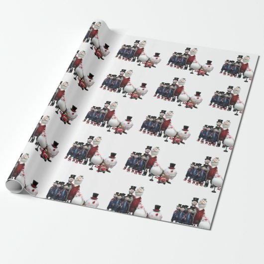 ティンコーア伝統的姿 ラッピングペーパー (アンロールド)