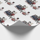 ティンコーア伝統的姿 ラッピングペーパー (角)