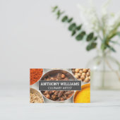 ティンスのハーブとスパイス 名刺 (スタンド正面)