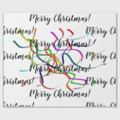 ティンセカラフルル・クリスマス ラッピングペーパー (フラット)