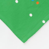 ティンセルとグロー フリースブランケット (角)