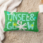 ティンセルとグロー ランバークッション (ブランケット)