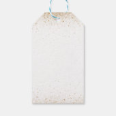 ティンセルアンドティニスクリスマスホリデーパーティー ギフトタグ (裏面)