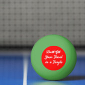 ティンセルタングルピンポンボール 卓球ボール (ネット)