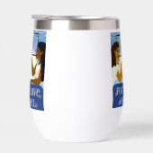 ティンセルロゴタンブラー (右面)