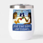 ティンセルロゴタンブラー (正面)