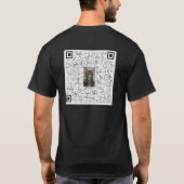 ティンセル クリスマスの子猫 Tシャツ (裏面)