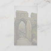 ティンタゲルキャッスル 名刺 (裏面)