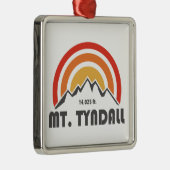 ティンダル山カリフォルニア メタルオーナメント (右)