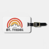 ティンダル山カリフォルニア ラゲッジタグ (正面横)