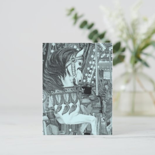 ティンテッド回転木馬馬 シーズンポストカード (スタンド正面)