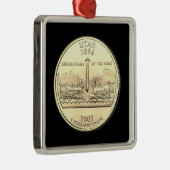 ティントユタ州クォーター メタルオーナメント (右)