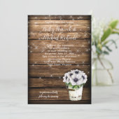 ティンバケッ素朴トアネモンスパクルズ招待状 招待状 (スタンド正面)