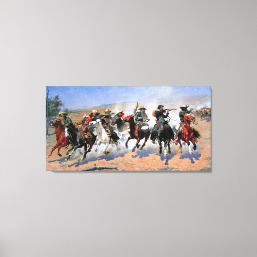 ティンバーのためのダッシュ キャンバスプリント (正面)