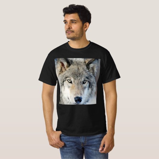 ティンバーウルフに行く Tシャツ (正面フル)