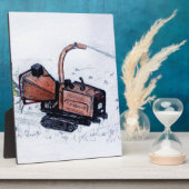 ティンバーウルフ木材チッパー フォトプラーク (側面)