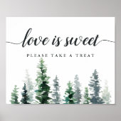 ティンバーグローブ結婚のデザートバーサイン ポスター (正面)