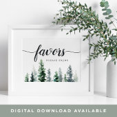 ティンバーグローブ結婚式の引き出物標識 ポスター