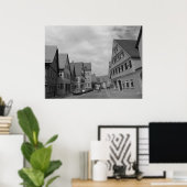 ティンバースタイルヨーロッパハウス ポスター (ホームオフィス)