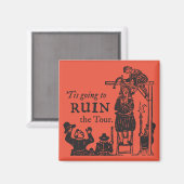 ティンバースノーフレーク マグネット (正面/裏面)