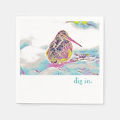 ティンバードルナプキンス スタンダードカクテルナプキン (正面)