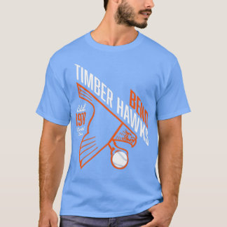 ティンバーホークスを曲げる Tシャツ