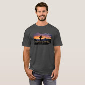 ティンバーラインで私を見つけて ハンティング Tシャツ (正面フル)