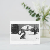 ティンバーラインロッジとオーナーズレディ ポストカード (スタンド正面)