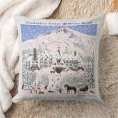 ティンバーラインロッジ～山フードピロー クッション (ブランケット)