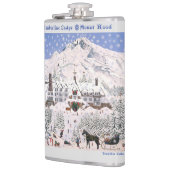 ティンバーラインロッジ～山フードピロー フラスク (左)