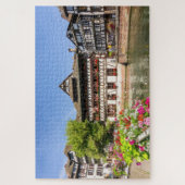 ティンバー伝統的ハズストラスブールフランストラベル ジグソーパズル (縦)