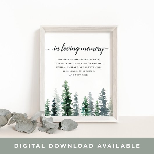 ティンバー・グローブ 結婚式追悼看板 ポスター