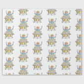 ティンパニ誕生日 ラッピングペーパー (フラット)