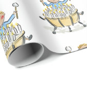 ティンパニ誕生日 ラッピングペーパー (ロールコーナー)