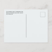 ティンパノゴス洞窟国立記念物冬サイン ポストカード (裏面)