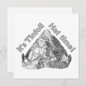 ティンフォイルハット時間 招待状 (正面/裏面)