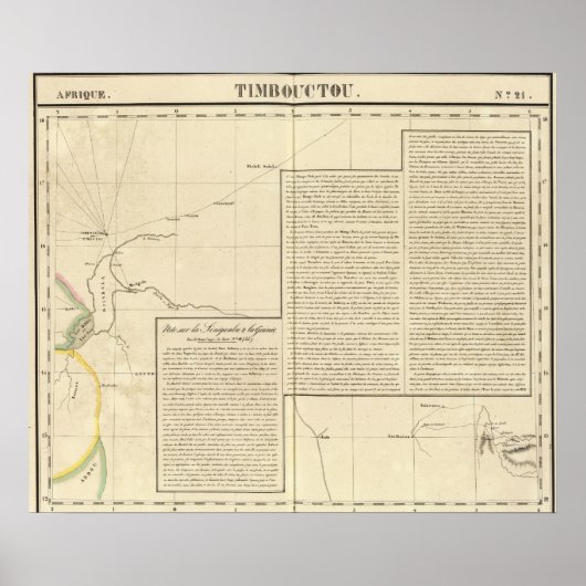 ティンブクトアフリカ ポスター (正面)