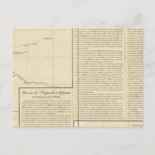 ティンブクトゥ アフリカ ポストカード (正面)