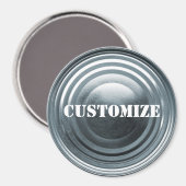 ティンプレートテンプレート マグネット (正面/裏面)