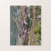 ティンプーの王宮 – ブータン,アジア ジグソーパズル (縦)