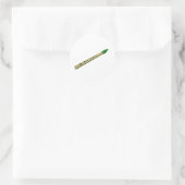 ティンホイッスルのシール ラウンドシール (バッグ)