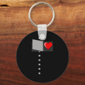 ティンマンハートハロウィーンウィザードオブオズティンマンコスチュウ キーホルダー (正面)