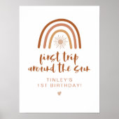 ティンリーボホテラコッタレインボーサンファースト誕生日 ポスター (正面)