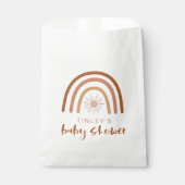 ティンリーボホテラコッタレインボーサンベビー招待状 フェイバーバッグ (正面)