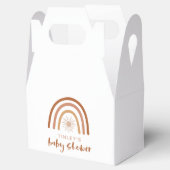 ティンリーボホテラコッタレインボーサンベビー招待状 フェイバーボックス (オープン)