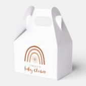 ティンリーボホテラコッタレインボーサンベビー招待状 フェイバーボックス (正面サイド)