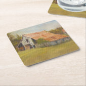 ティンルーフバーン スクエアペーパーコースター (アングル)