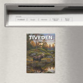 ティヴェデン国立公園スウェーデン旅行 マグネット (インサイチュ (食洗機))