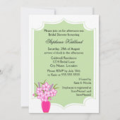 ティーお洒落パーティの招待状 招待状 (裏面)